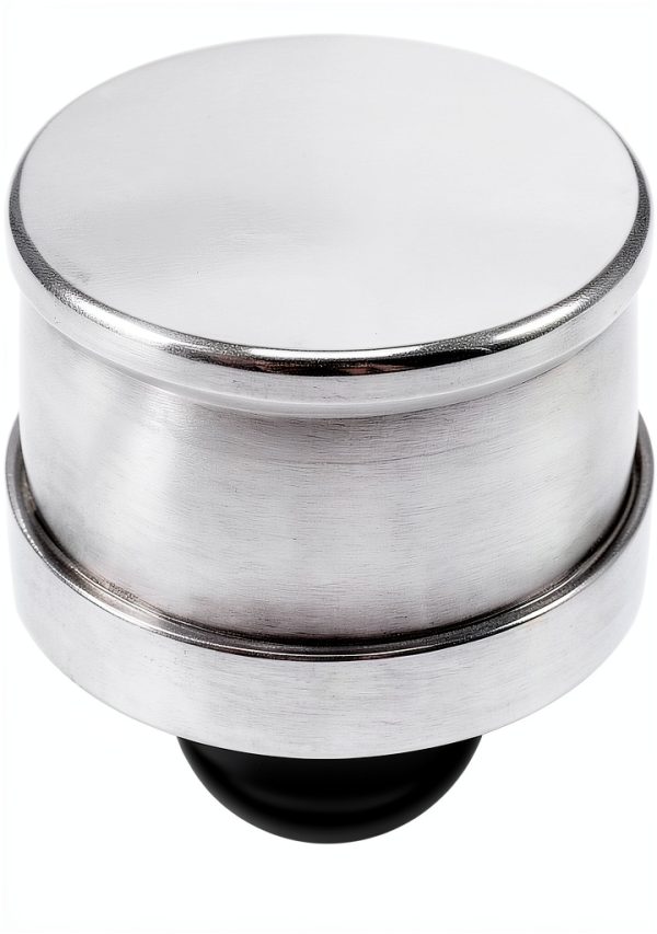 YUCHENSHLP Silver Aluminum PCV Valve Grommet-0