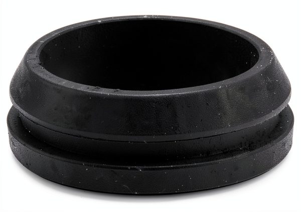 PCV Grommet YUCHENSHLP Black Rubber Steel Cover-0