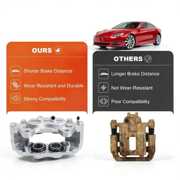 Front Disc Brake Calipers CCIYU Aluminum-3