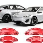 Tesla Model Y Juniper Red Caliper Cover Qingchijun-0