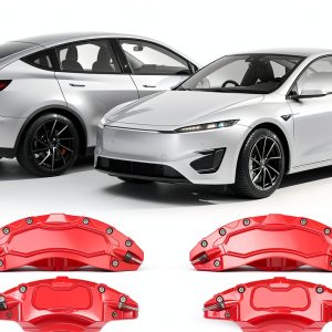 Tesla Model Y Juniper Red Caliper Cover Qingchijun-0