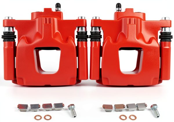SCITOO Rear Brake Caliper Kit Premium Polished Design for Dodge Nitro-0